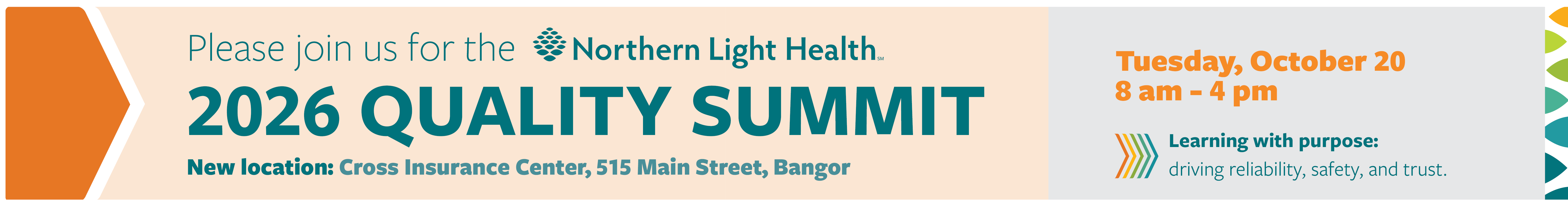 Northern Light Annual Quality Summit 2026 Banner